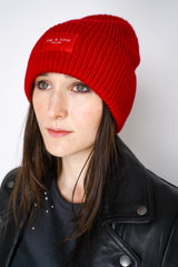Rag & Bone Blake Beanie in Red Vancouver. Shop Online or in Store