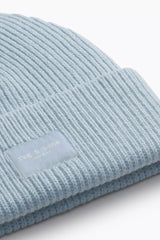 Rag & Bone Blake Wool Beanie in Sky Blue Vancouver. Shop Online or in Store.