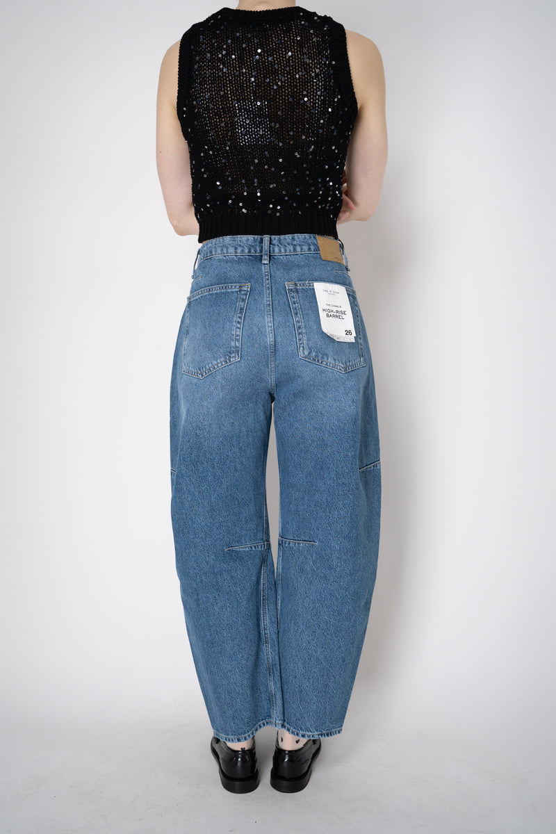 Rag & Bone "Charlie" Ankle-Length Barrel Jeans Vancouver. Shop Online or in Store