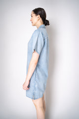 Rag & Bone Featherweight Denim Midi Shirt Dress Vancouver. Shop Online or in Store