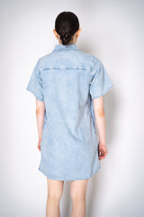 Rag & Bone Featherweight Denim Midi Shirt Dress Vancouver. Shop Online or in Store