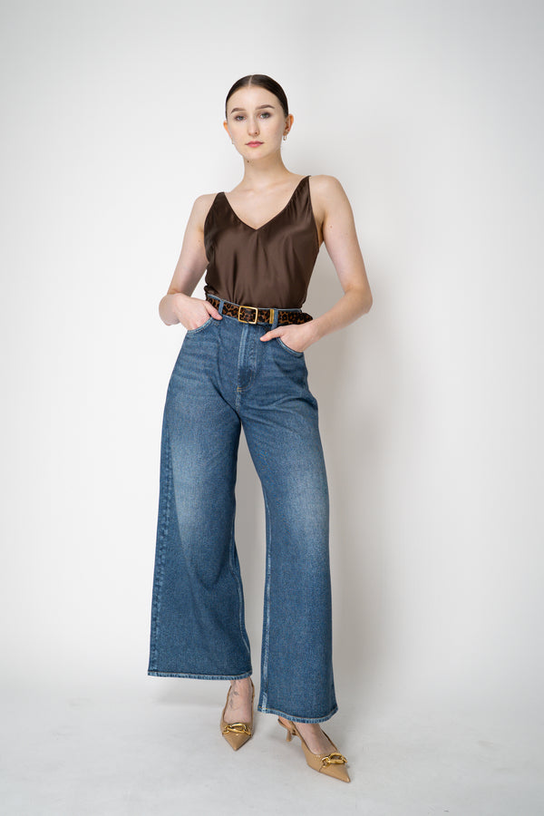 Rag & Bone Gold Hardware Calf Hair Leopard Print Belt in Brown Vancouver. Shop Online or in Store.