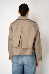 Rag & Bone Jamie Cropped Trench Coat in Sand Vancouver. Shop Online or in Store.