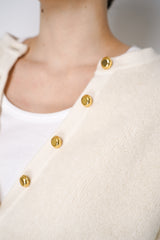 Rag & Bone Kaia Bouclé Cardigan in Off-White Vancouver. Shop Online or in Store