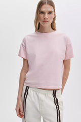 Rag & Bone Kelly Washed Boxy Tee in Pink Vancouver. Shop Online or in Store.