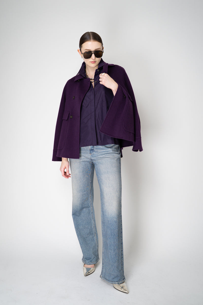 Rag & Bone Miramar High-Rise Shea Straight Leg Pants in Tessa Blue Vancouver. Shop Online or in Store.