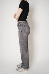 Rag & Bone Miramar Shea High Rise Straight Leg Jeans in Black Wash Vancouver. Shop Online or in Store.