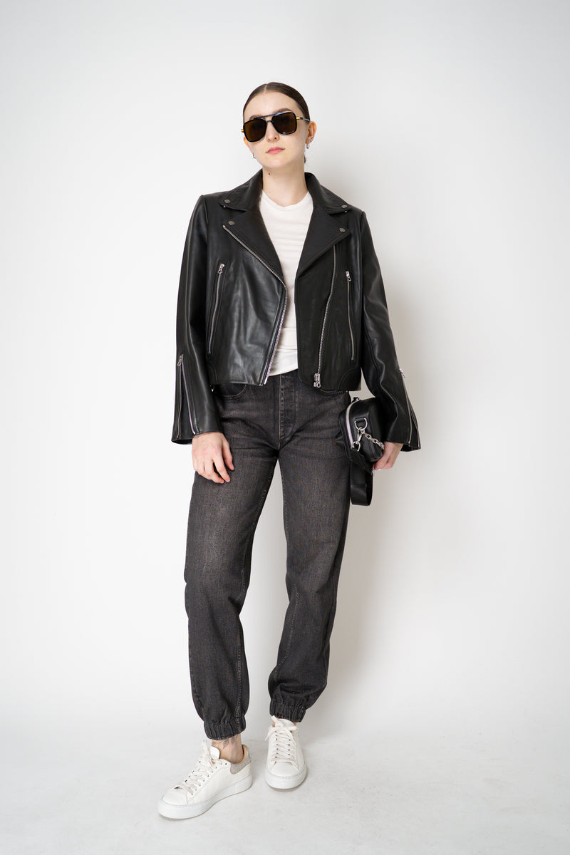 Rag & Bone Miramar Terry Jogger Pant in Faded Black Vancouver. Shop Online or in Store.