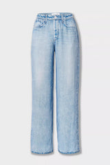Rag & Bone Murray Miramar Pull-On Lounge Pants in Mid Blue Wash Vancouver. Shop Online or in Store.