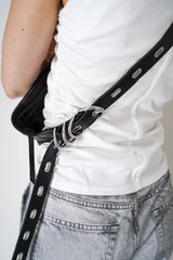 Rag & Bone Petra Sling Adjustable Shoulder Bag in Black Vancouver. Shop Online or in Store. 