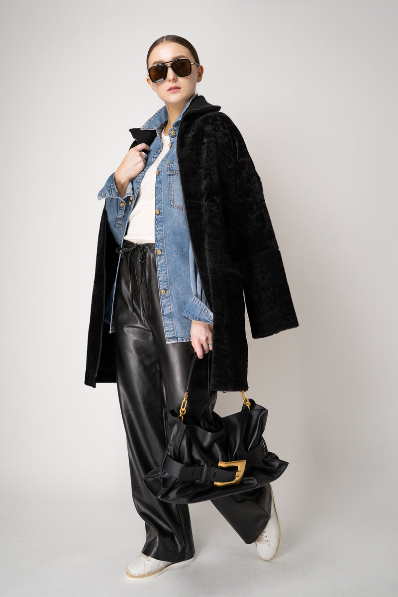 Rag & Bone Phoebe Faux Leather Pants in Black Vancouver. Shop Online or in Store.