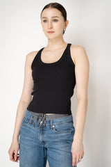 Rag & Bone Ribbed Tank Top in Black Vancouver. Shop Online or in Store.