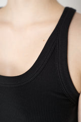 Rag & Bone Ribbed Tank Top in Black Vancouver. Shop Online or in Store.