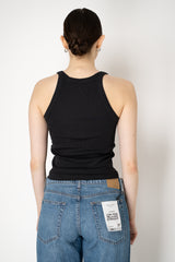 Rag & Bone Ribbed Tank Top in Black Vancouver. Shop Online or in Store.