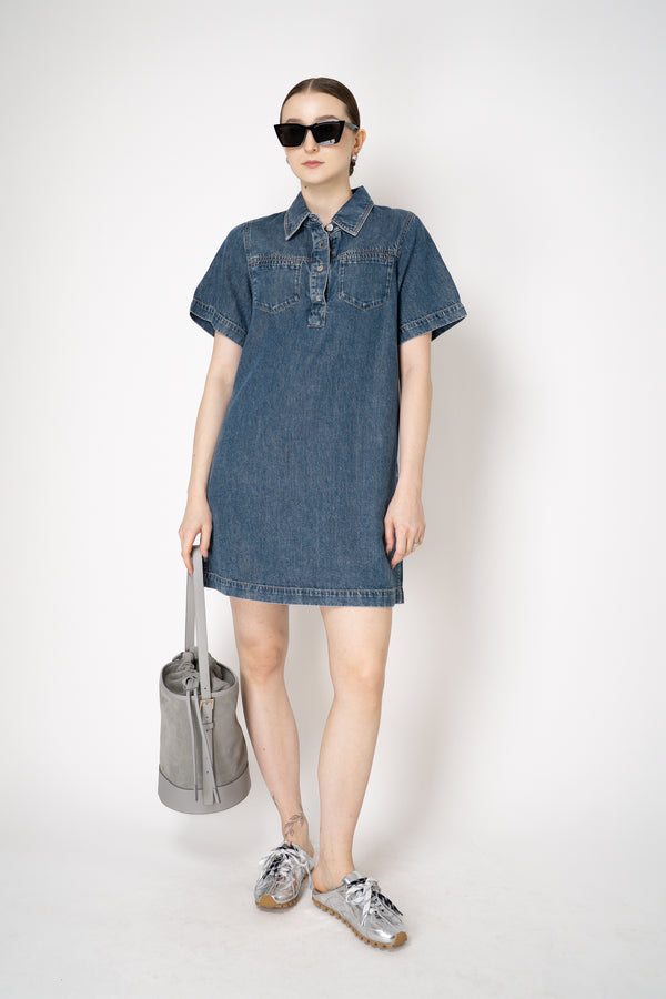 rag & bone denim dress Aries Cut Out Gown | Black main image 1
