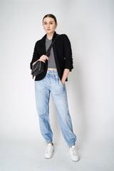 Rag & Bone Slade Tailored Wool Blazer Jacket in Black Vancouver. Shop Online or in Store. 