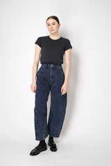 Rag & Bone Studded Cotton T-Shirt in Black Ombre Vancouver. Shop Online or in Store