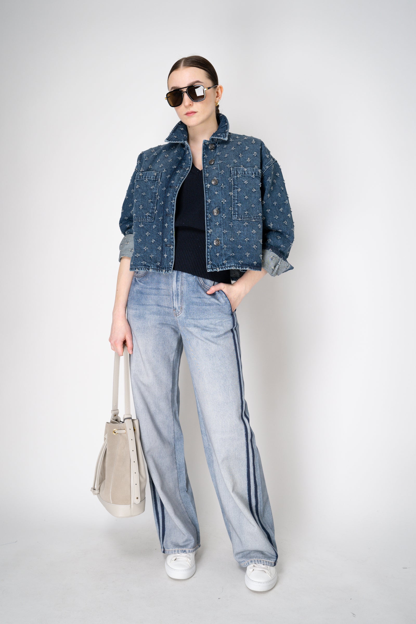 人気ブラドン Bone & Rag Vintage  Tweed トップス
