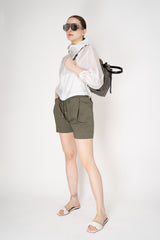 Rocco Ragni Silk Voile Sheer Jacket in White Vancouver. Shop Online or in Store.
