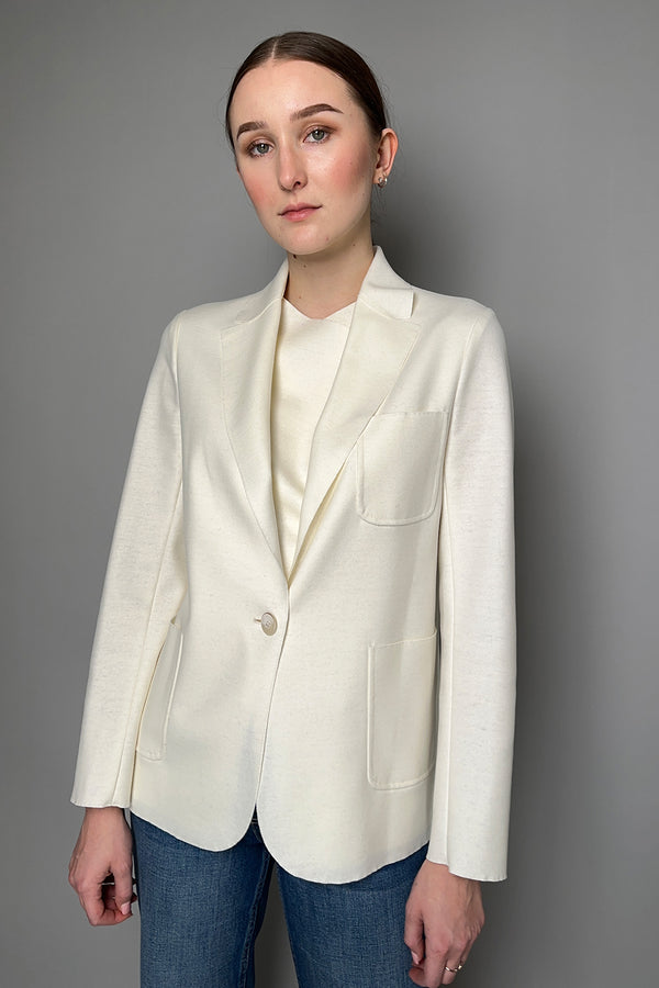 Antonelli Edwin Felt Wool Blazer in Off-White Vancouver. Shop Online or in Store.