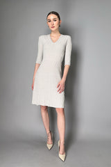 D. Exterior Knit Dress with Sequin Details in Clay Beige Vancouver. Shop Online or in Store.