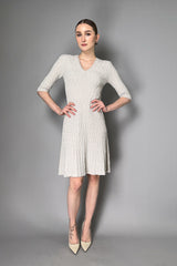D. Exterior Knit Dress with Sequin Details in Clay Beige Vancouver. Shop Online or in Store.