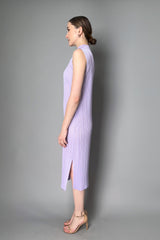 Pleats Please Issey Miyake Monthly Colors: April  Sleeveless Dress in Lavender