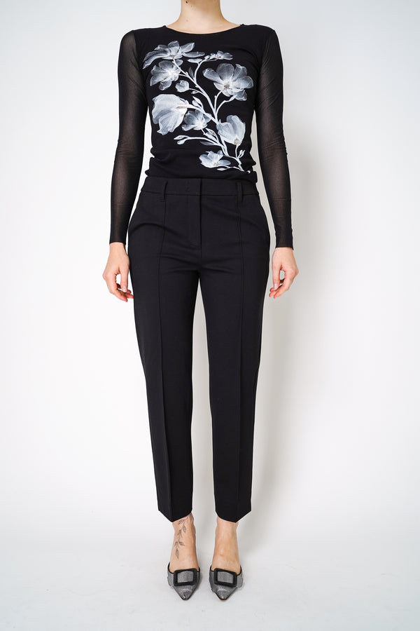 Dorothee Schumacher Emotional Essence Cigarette Pants in Black Vancouver. Shop Online or in Store. 