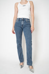 Rag & Bone Sutton Full Slim Cigarette Jeans in Medium Blue Wash