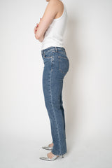 Rag & Bone Sutton Full Slim Cigarette Jeans in Medium Blue Wash