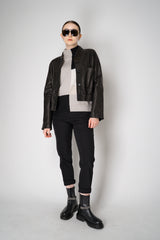 Annette Gortz Tapered Leg Scuba Trousers in Black Vancouver. Shop Online or in Store.