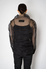 Annette Gortz Silk Organza Soleil Pullover in Black Vancouver. Shop Online or in Store.