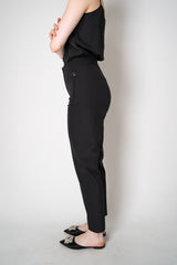 Annette Gortz Tapered Leg Scuba Trousers in Black Vancouver. Shop Online or in Store.