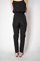 Annette Gortz Tapered Leg Scuba Trousers in Black Vancouver. Shop Online or in Store.