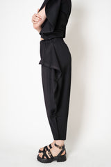 Pleats Please Issey Miyake A-Poc Pull-On Style  Pants in Black