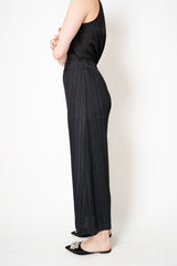 Pleats Please Issey Miyake Thicker Bottoms 1 Wide Leg Trousers in Black