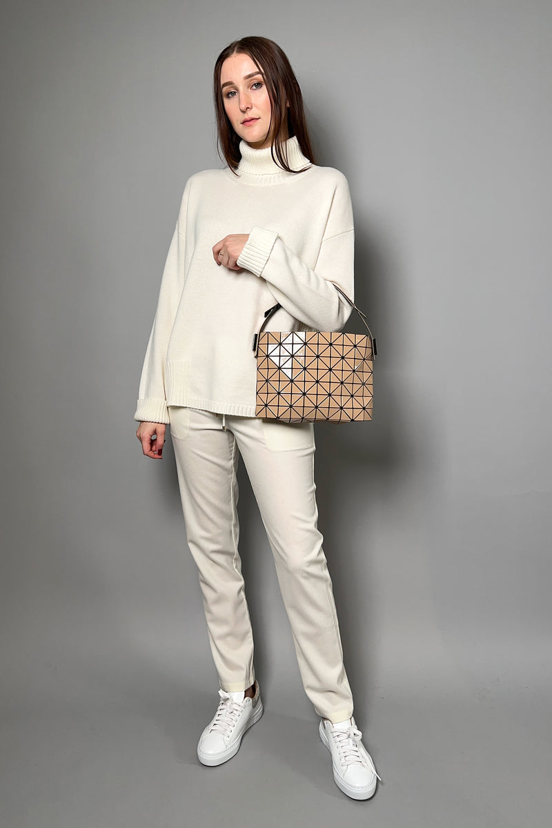 Bao Bao Small Baguette Gloss Bag in Beige - Ashia Mode - Vancouver, BC