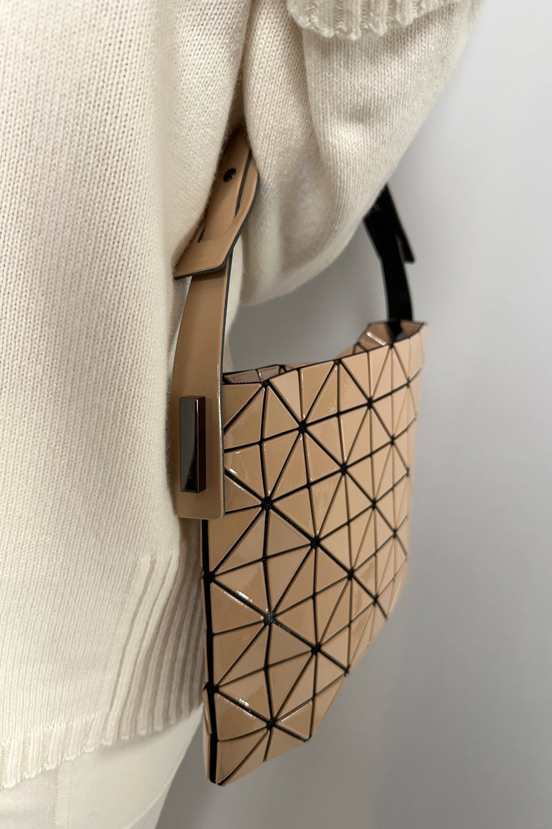 Bao Bao Small Baguette Gloss Bag in Beige - Ashia Mode - Vancouver, BC
