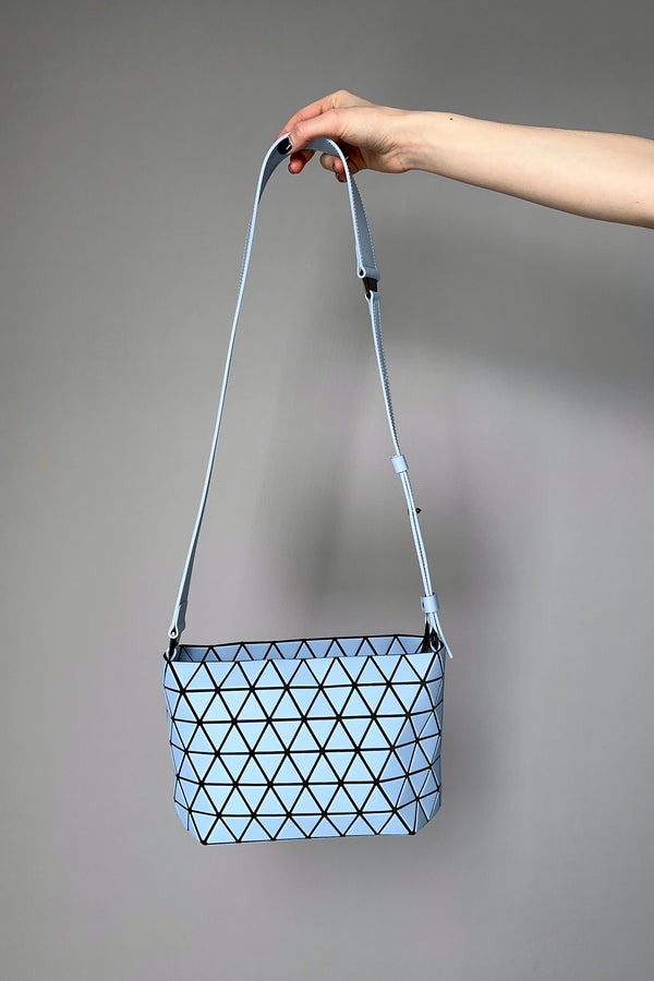 Bao Bao Issey Miyake Crystal Matte Shoulder Bag in Ice Blue