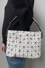 Bao Bao Small Baguette Gloss Bag in Light Grey - Ashia Mode - Vancouver, BC