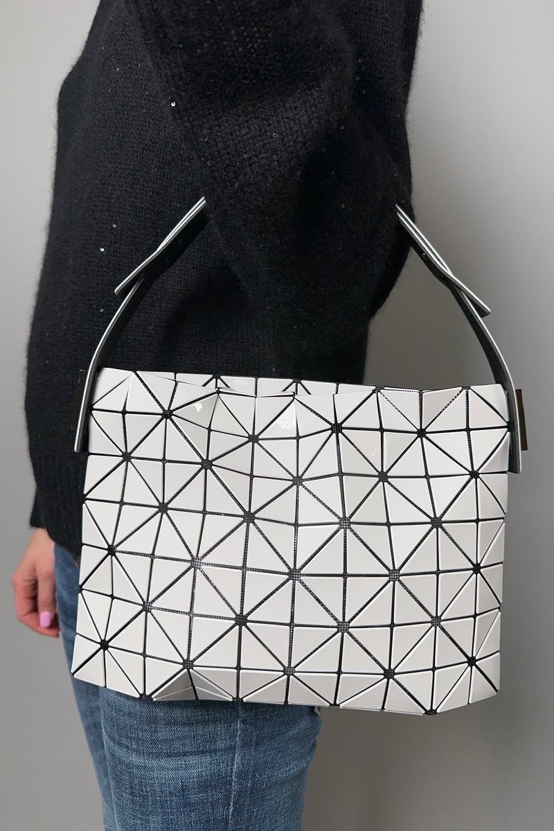 Bao Bao Small Baguette Gloss Bag in Light Grey - Ashia Mode - Vancouver, BC