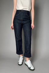 Lorena Antoniazzi Straight Leg Dark Denim Jeans Vancouver. Shop Online or in Store.