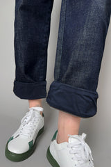 Lorena Antoniazzi Straight Leg Dark Denim Jeans Vancouver. Shop Online or in Store.