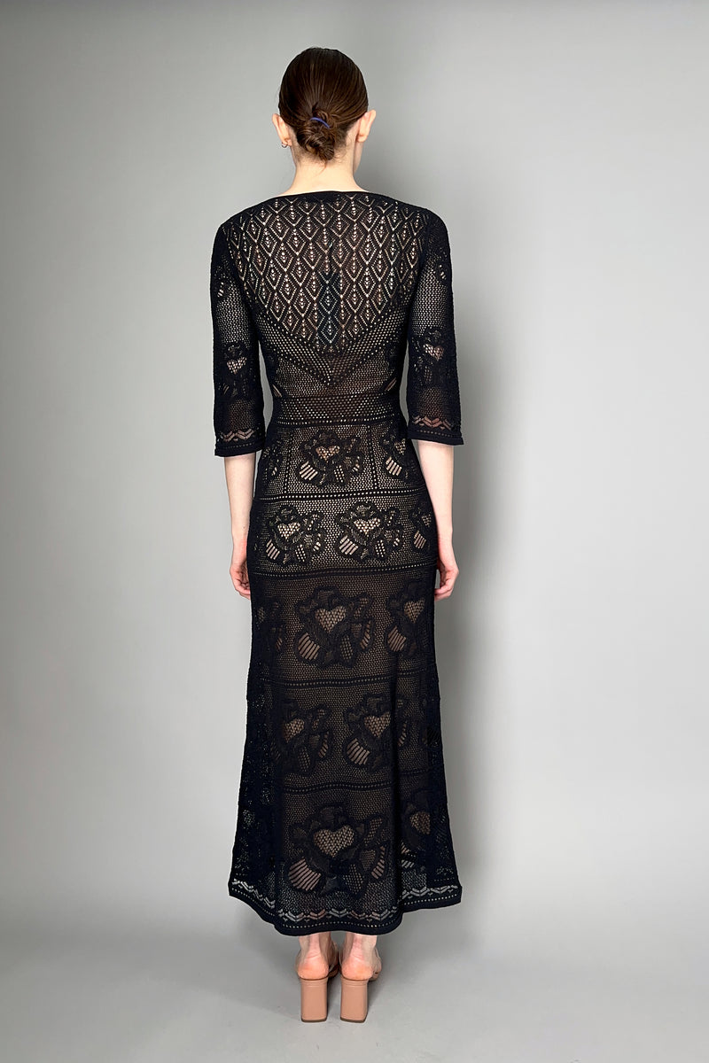 D. Exterior Stretch Lace Dress with Nude Lining Vancouver. Shop Online or in Store.