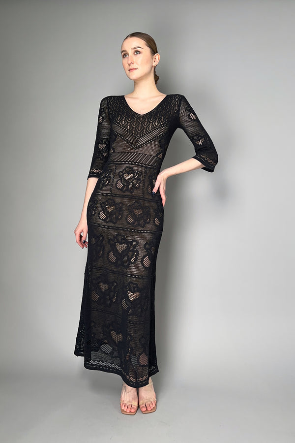 D. Exterior Stretch Lace Dress with Nude Lining Vancouver. Shop Online or in Store.