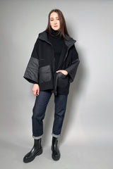 D. Exterior Ribbed Knit Turtleneck in Black - Ashia Mode – Vancouver, BC