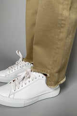 Dorothee Schumacher Denim Attraction Pants in Light Khaki - Ashia Mode - Vancouver, BC