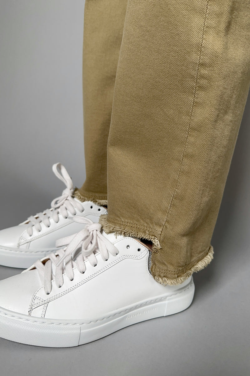 Dorothee Schumacher Denim Attraction Pants in Light Khaki - Ashia Mode - Vancouver, BC