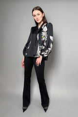 Dorothee Schumacher Emotional Essence Flared Pants in Black - Ashia Mode – Vancouver, BC