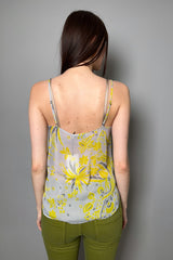 Dorothee Schumacher Blooming Blend Camisole in in Yellow and Grey